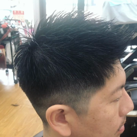 初来店フェード♂️の画像