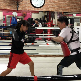 女子ボクサーの画像