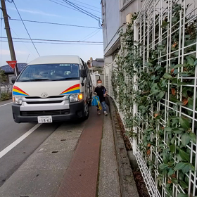 スイミング最後のお迎えの画像