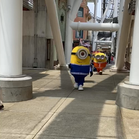 ユニバ二日目の朝♪( ´▽｀)の画像