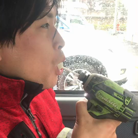 電動ドライバーの使い方の画像