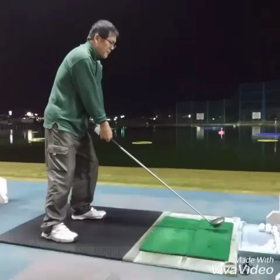 素振り＆久しぶりに打ちっ放しの画像