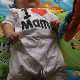 生後2ヶ月半 初メリーの画像