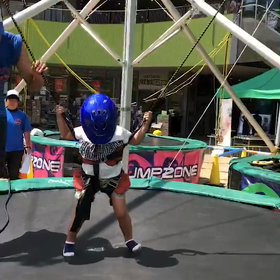 トランポリン的な  次女編の画像