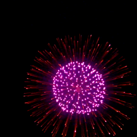 袋井花火大会2015年の画像