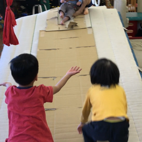 素敵な滑り台の画像