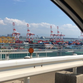 コンテナヤードの画像