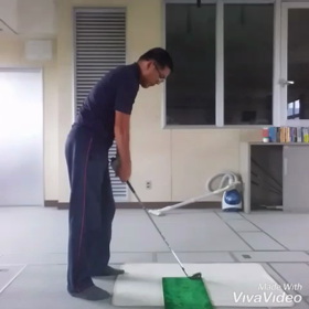 今日はアイアン素振りの画像