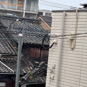 台風の吹き返しがやばいの画像