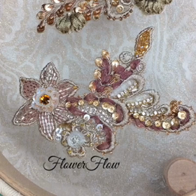 ブライトチェックのヴェルミセルとパイエットのムースを追加の画像