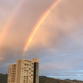 ハリケーン、ダグラスの置き土産の画像