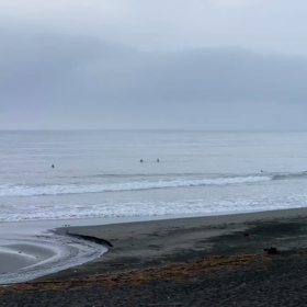 6月24日千葉北、東浪見の朝の波の画像