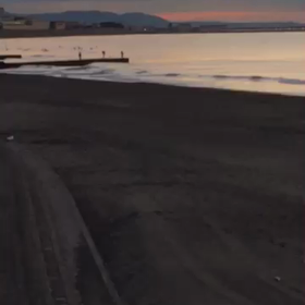 12/31大晦日‼️夜明け直後@鵠沼の波情報 動画の画像