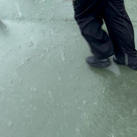 今日のシンデレラ城に落ちたカミナリ動画！の画像