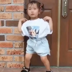 manaちゃんダンスコーデ❤︎の画像