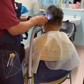 最新式の病院のカットの画像