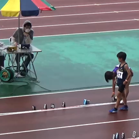 男子 走り幅跳び④の画像