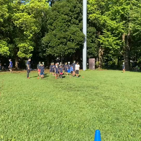 ダッシュ練習(黄緑チーム)①の画像