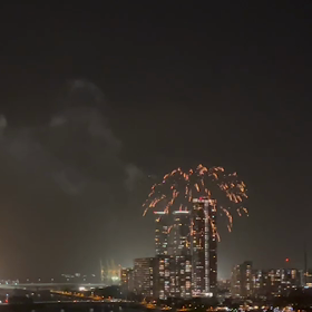ささやかな花火の画像