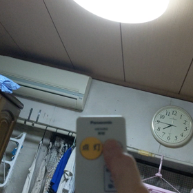 消す瞬間、付ける瞬間、の動画の画像