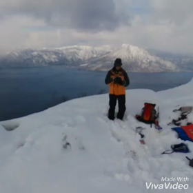 風不死岳山頂ドローン空撮！の画像