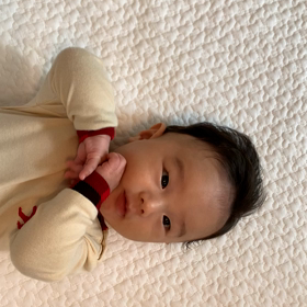 生後118日❤️手を合わせますの画像