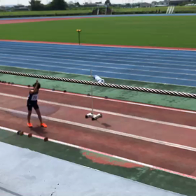 女子走り幅跳び②の画像