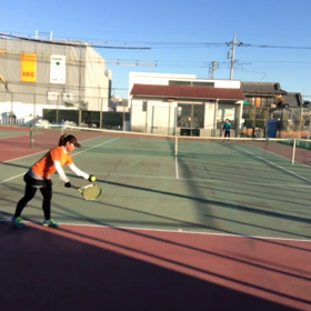 今年初！！コーチとの朝練！の画像