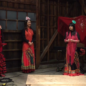 アンドンのフラメンコショーに出演したグアッパの紹介の画像