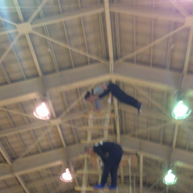 梯子乗り動画！の画像