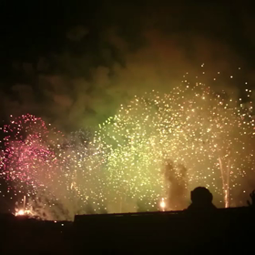 花火ドカーン。ムービーの画像