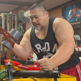 昨日の補強トレーニングの画像