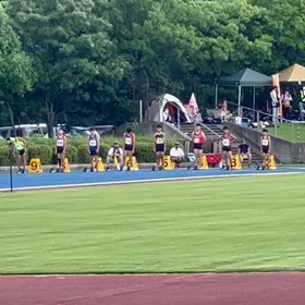 チャレンジトライアル男子100m決勝③の画像