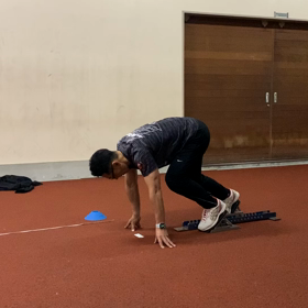 走れた…アップシューズだけどの画像