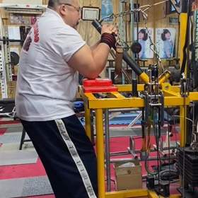 オーソドックスなアームトレーニングの画像