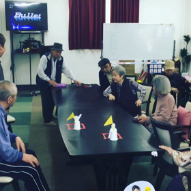 「社長人形を倒して高得点！！」の画像