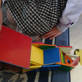 あっという間のピタゴラスイッチ完成！の画像