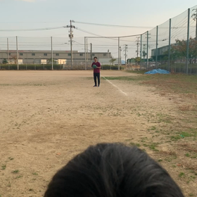 久々の野球！の画像