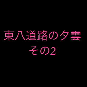 新中野からの帰り 東八道路の画像