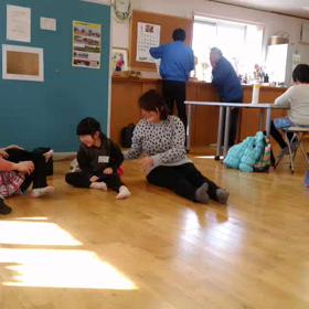 子育てピーチにて英語リトミックの画像