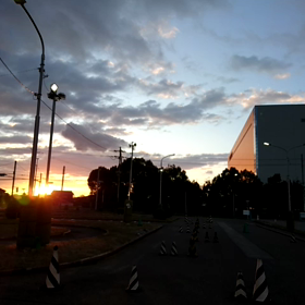 昨日の空。少しおかしいの画像
