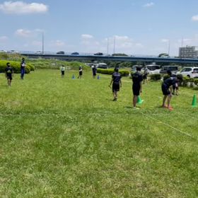 Aチームバトン練習②の画像