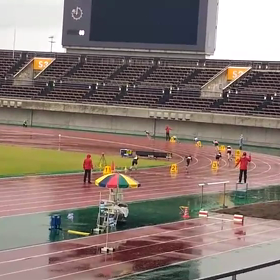 女子リレー 第１組の画像