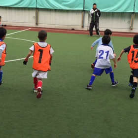 サッカークラブ練習の画像