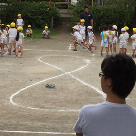 運動参観の画像