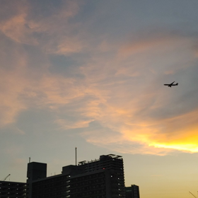 日暮れ前のの画像