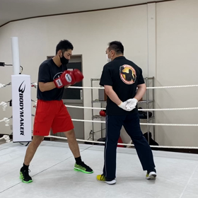 本日のラストはボディ打ちでした。の画像