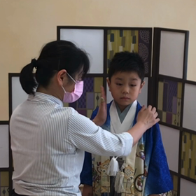 七五三の前撮りの画像