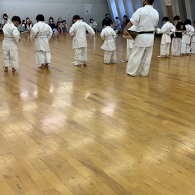 日曜日、昇級試験の画像