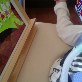 投与日決定とiPadはじめましたの画像